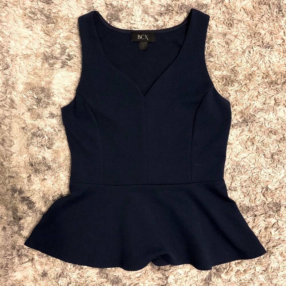 BCX Peplum Blouse
